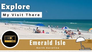 Emerald Isle Beach  North Carolina NC  Vlog