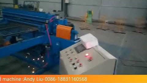 CNC welded wire mesh panel machine fence welding Machine