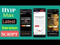 Hyip Max Investment Website Php Script With Admin Panel || Hyip Max Latest Version Script