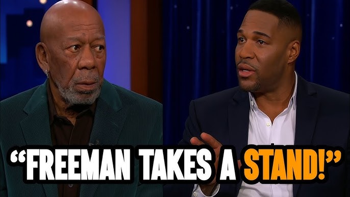 Morgan Freeman SHUTS DOWN Michael Strahan LIVE — “SHOW SOME RESPECT!” - YouTube