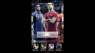 UEFA EURO 2012 Go Launcher Theme screenshot 1