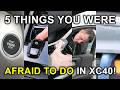 Volvo XC40 (2019-2026): 5 Things You Were Afraid To Do In Your XC40!