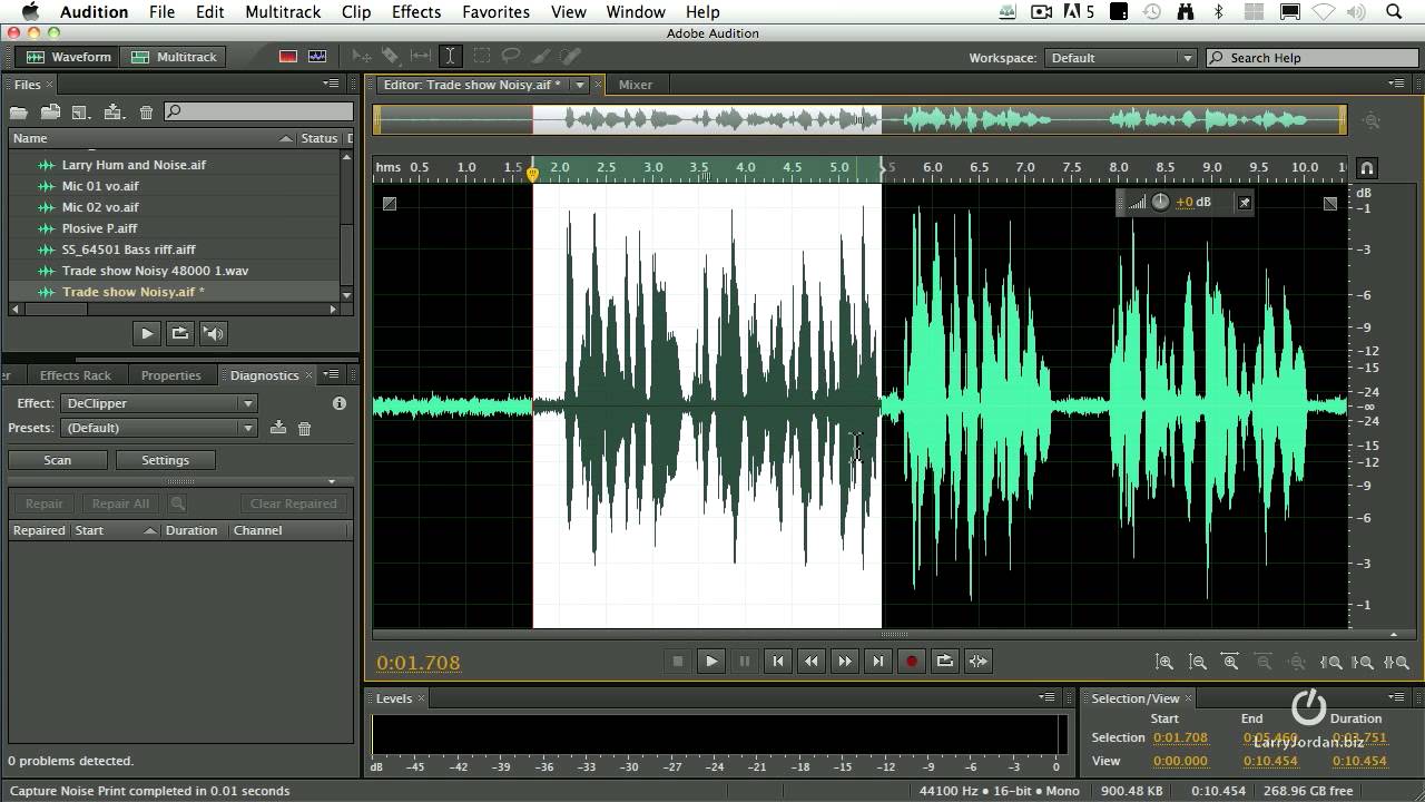 adobe audition cs6 voice effects