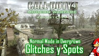 Glitches & Spots COD4 Remastered Mapa Overgrown (Modo Normal / No Old School) - By ReCoB