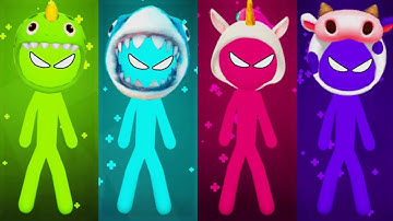 Stickman Random Funny MINIGAMES - Stickman Party 1 2 3 4 Player Android iOS Gameplay 2022