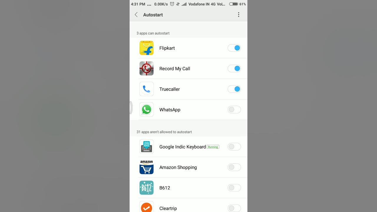 what is auto start permission in redmi mobile phones YouTube