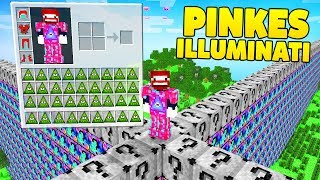 ROSA ILLUMINATI OP RÜSTUNG | LUCKY BLOCKS WALL