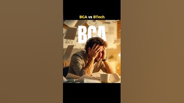 BTech vs BCA – Best Choice for You? 💻⚡ #BTechVsBCA #BCA #BTech #CareerGuide