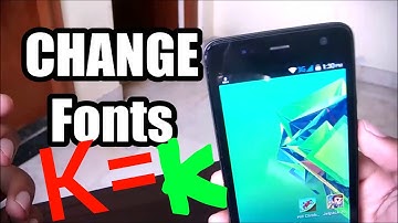 How To Change Fonts In ANY Android Device (Phone||Tablet)