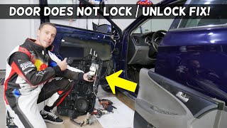 WHY DOOR DOES NOT LOCK OR UNLOCK ON HYUNDAI SONATA ELANTRA SANTA FE TUCSON VELOSTER ACCENT