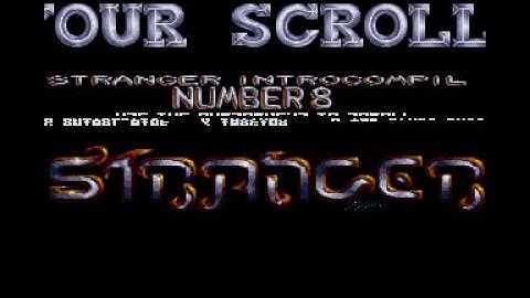 Atari ST Compacted Disk (CD) Scrollers [863] Intro Compilation CD #008 by Stranger