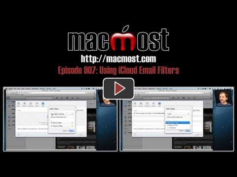 Using iCloud Email Filters (MacMost Now 907)
