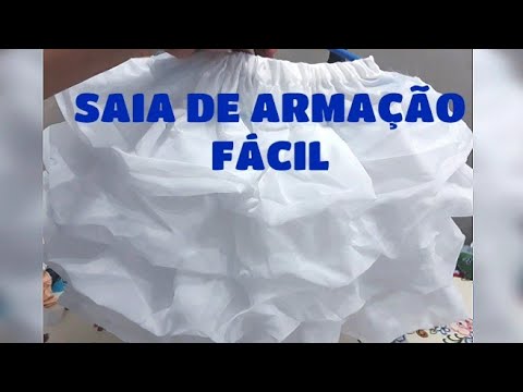 Vídeo: Como Fazer Uma Anágua Fofa