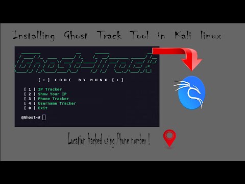 How To Install Ghost Track And Track Location Or Mobile Number In Kali Linux 2025