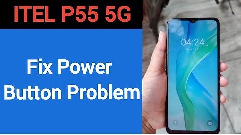How to fix power button Problem Itel P55 5G, how to fix auto restart problem