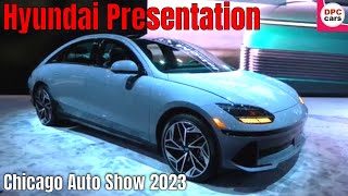 Hyundai Presentation at Chicago Auto Show 2023