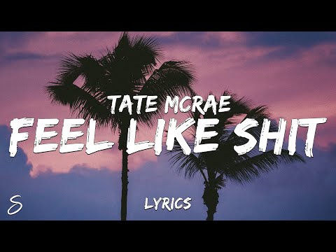 Tate McRae - feel like shit (Lyrics) last night for the very first time you didnt even try to call