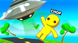 CHOP FOUND UFO IN WOBBLY LIFE AND DESTROYED THE CITY