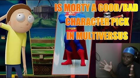 IS MORTY A GOOD/BAD CHARACTER IN MULTIVERSUS?? (Morty Review)