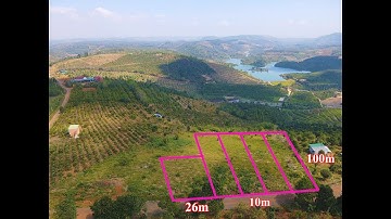 Bán 5 lô đất view hồ Đăk Tân, ĐăkNia, TP Gia Nghĩa, đất view hồ đẹp 370 triêu/1 lô