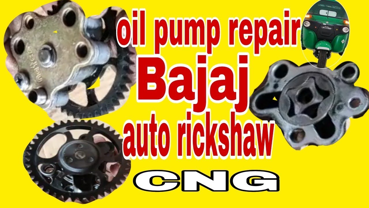 How To Repair Oil Pump Auto. oil pump repair auto Rickshaw. Bajaj Auto Rickshaw Cng YouTube