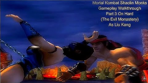 Mortal Kombat Shaolin Monks - Gameplay Walkthrough Part 3 (Evil Monastery)
