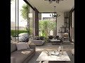 Living room interior decor
