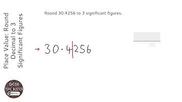 Place Value: Round Decimal to 3 Significant Figures (Grade 2) - OnMaths GCSE Maths Revision