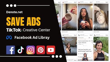 Easily Save TikTok & Facebook Ad Library Ads, Level up your Creative Workflow!