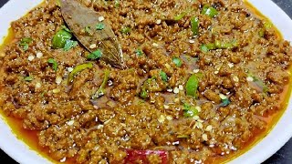 Delhi Style Bhuna Keema Recipe | Kachori, Roti, parathe ke sath khae ye keema | Bakra Eid Special