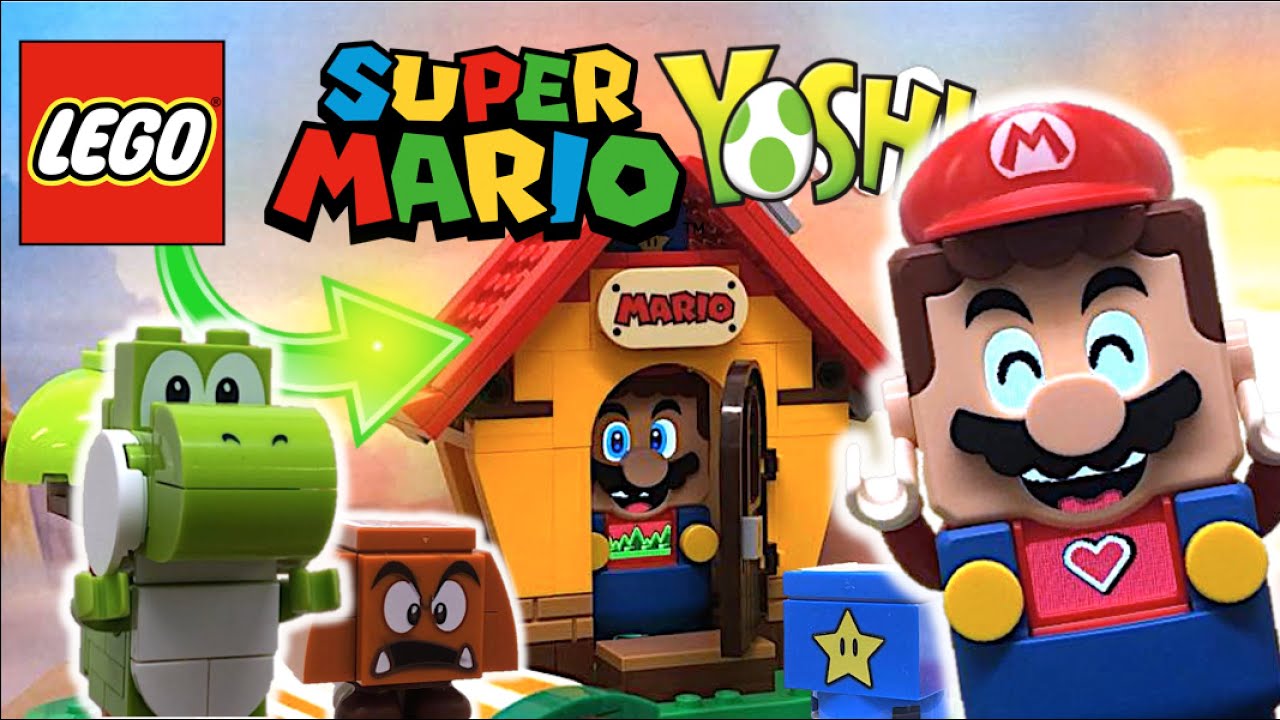 LEGO SUPER MARIO - La Casa de Mario & Yoshi  Set de Expansión (Reseña  2020) Nintendo @TOYSHOTS 