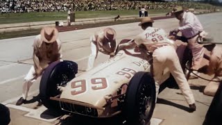 See 1961 Indianapolis 500 in COLOR - A.J. Foyt wins by 8 seconds