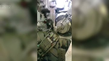 Steel Thick Wire Bending Machine / Coil Wire Spring Forming Machine Making Machine