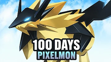 100 Days in Minecraft Pixelmon: Legends of Necrozma