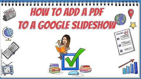 Add PDF and Images as a Background in Google Slide