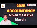 2025 Accountancy Scheme of Valuation 2 puc annual exam Karnataka