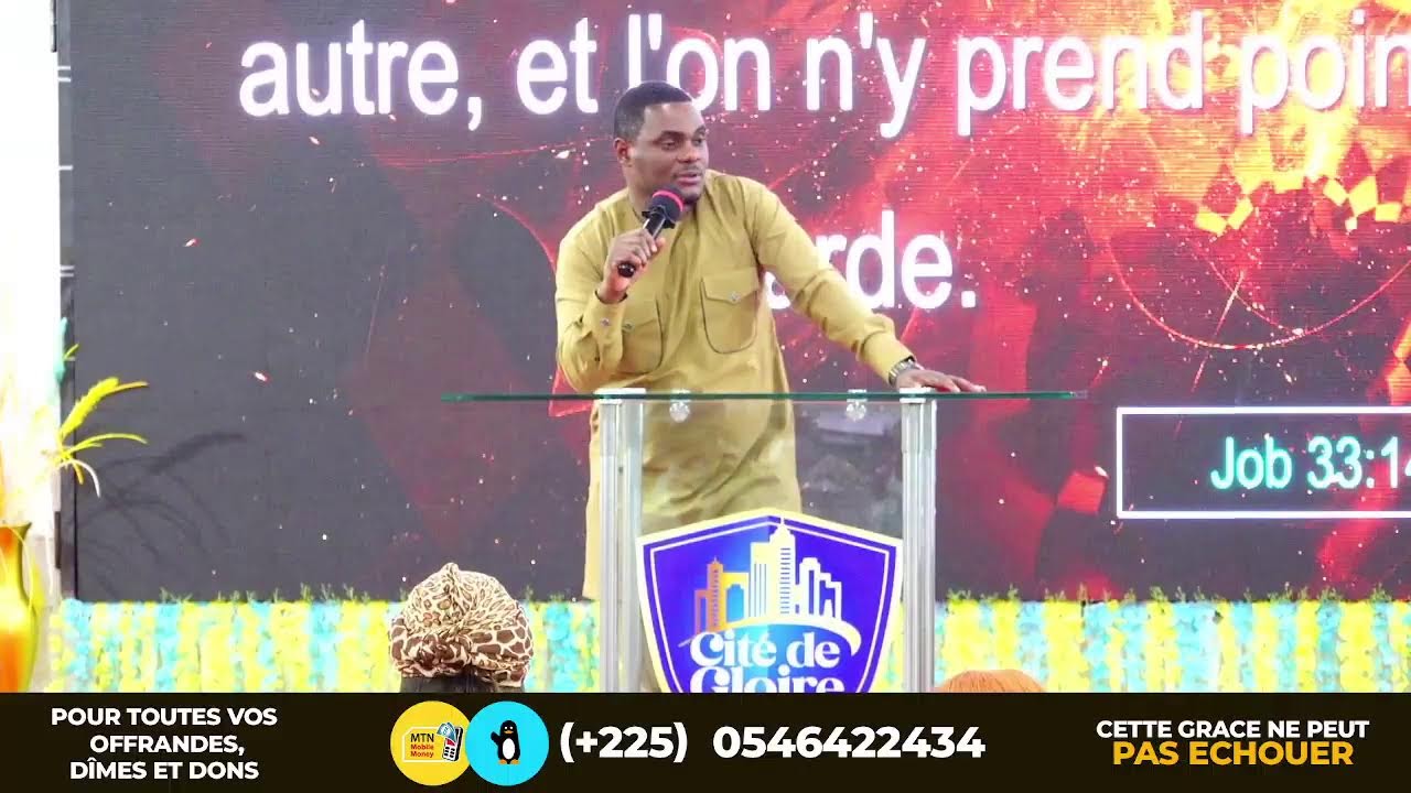 Cité de Gloire - Cocody 🔥Bienvenue à notre soirée prophétique Avec le Prophète Francis Moné