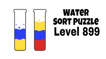 Water Sort Puzzle Level 899