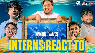 INTERNS React to “Making Waves” VCT  Pacific 2023 Music Video