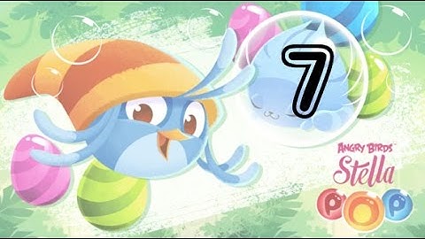 Angry Birds Stella POP!!! Level 7 walkthrough