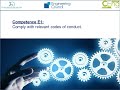 Chartered Engineer Competence E1