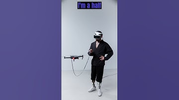 The Futuristic Duo: Android Man and His Pet Drone - Unleashing the Power of Technology.