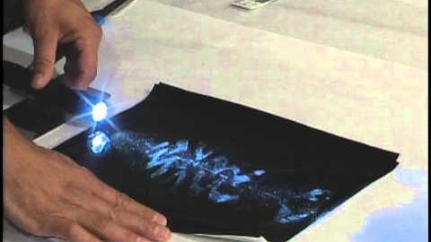 Lifting Footprints(shoe impressions actually) electrostatic dust lifter and trace evidence