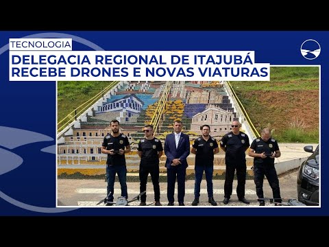 Delegacia Regional de Itajubá recebe drones e novas viaturas