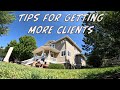 Tips for getting more window cleaning clients