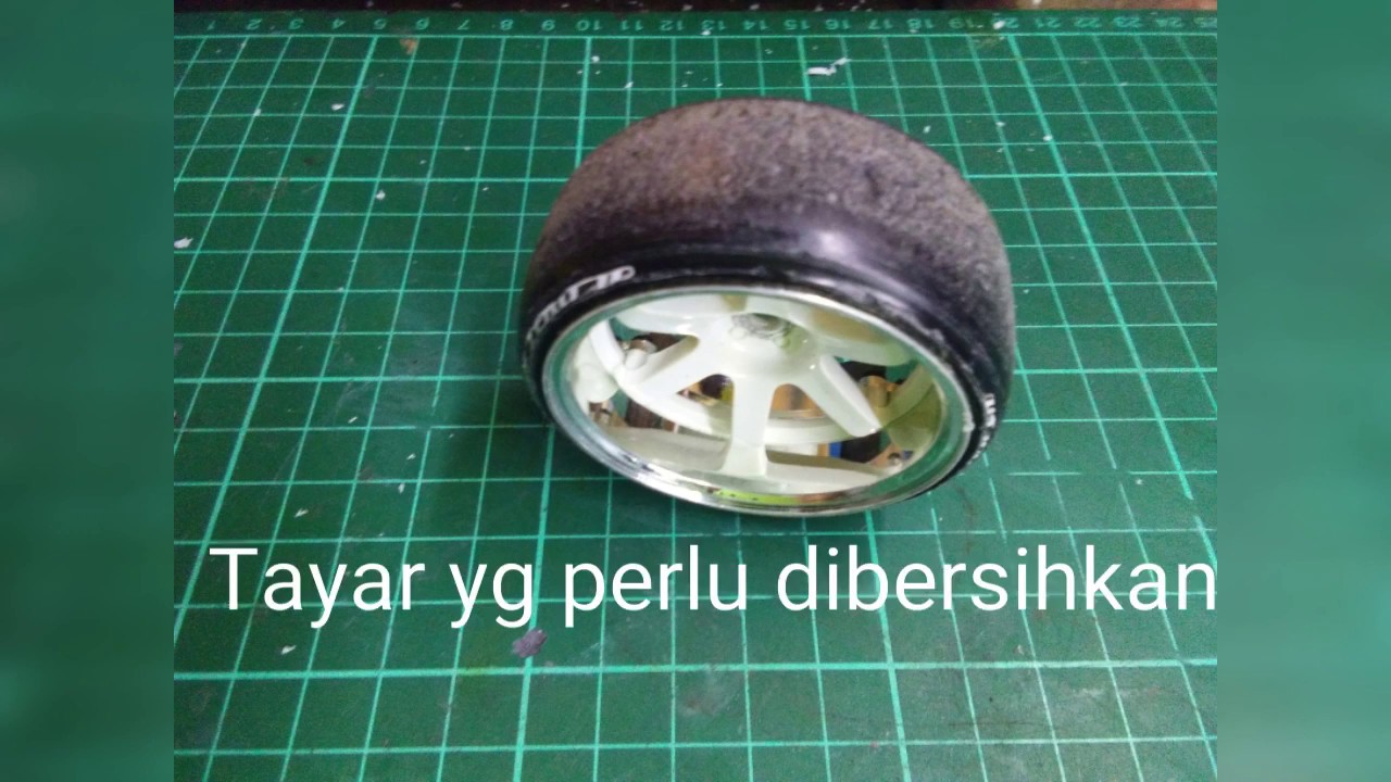 How to clean rc drift tyre YouTube
