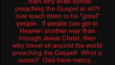 Billy Graham Denies Jesus Is The ONLY WAY To The Father.mp4