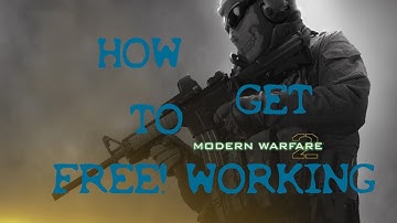 How to get MW2 for free with multiplayer with gameplay