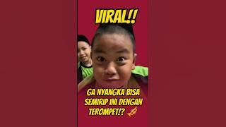 Viral! Bocah Santri Ini Tirukan Suara Terompet Auto Bikin Ngakak 🤣 #beritaviral #videoshort