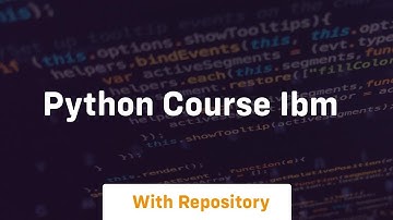 python course ibm